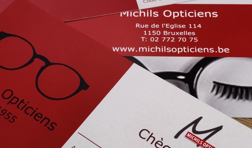 Un chèque cadeau chez Michils Opticiens, Une excellente idée !