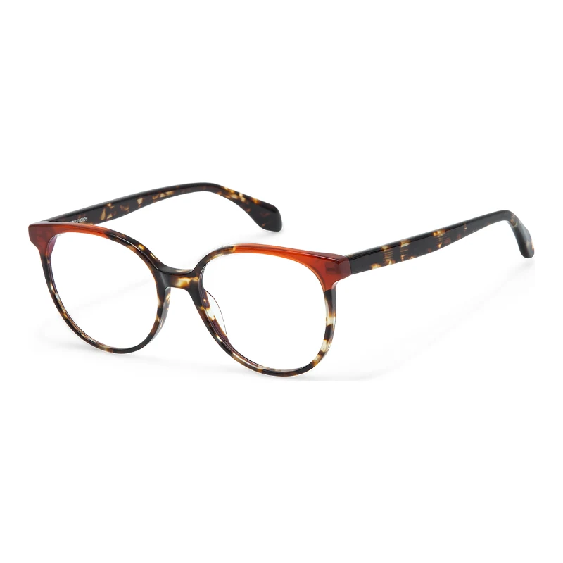 Gigi Barcelona Yva havane – lunettes de vue papillon femme – vue de trois-quarts