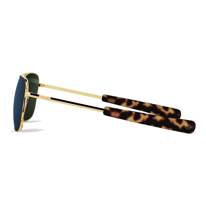 Randolph Aviator AF248 23k Gold Cobalt Polarised 58 mm