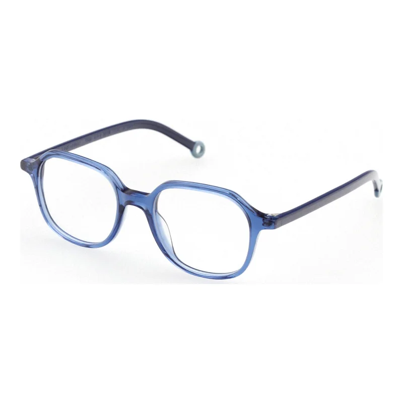 Kaleos Brierley bleu transparent – lunettes de vue enfant – vue de trois-quarts