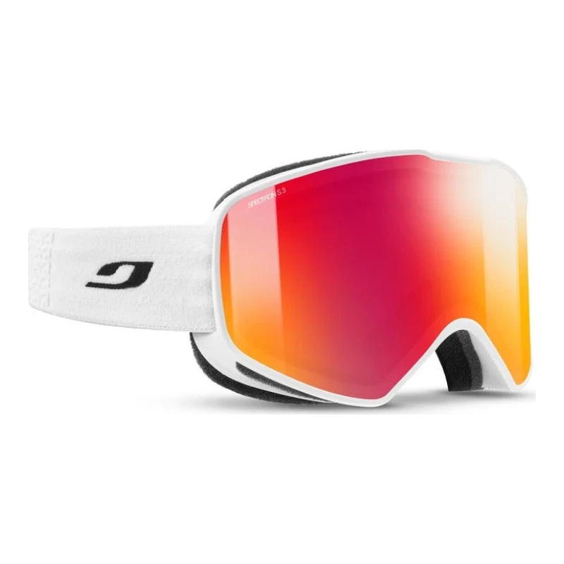Julbo Cyclon Blanc Spectron 3 – masque de ski catégorie 3 – vue de trois-quarts