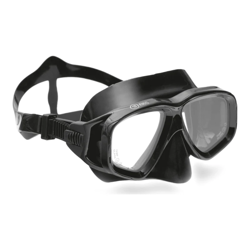 Masque de plongée correcteur B&S Sea Lion – Débutant – coloris noir / silicone noir