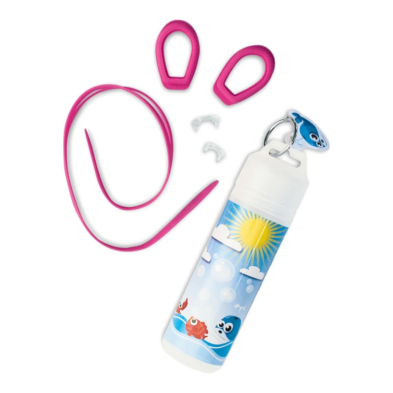 Lunettes de natation correctrices enfant – Shoptic – rose, kit à assembler