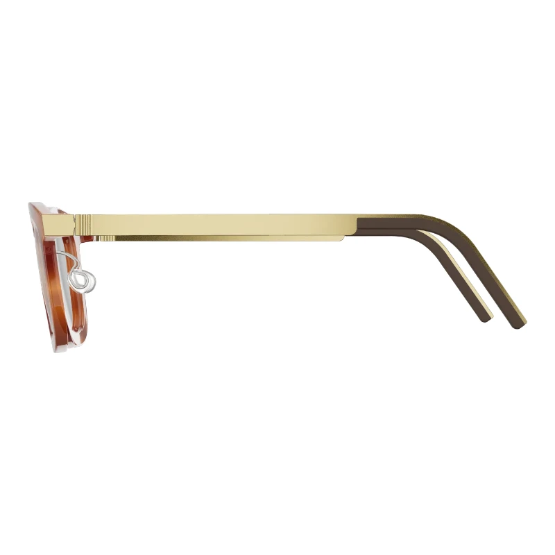 Lunettes de vue Lindberg Acetanium 1065 AL22 K284-PGT – vue de profil