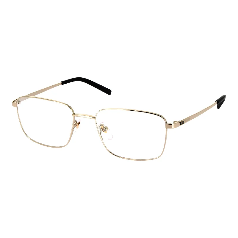 Seiko T9071 002 – lunettes de vue titane homme dorées – vue de trois-quarts