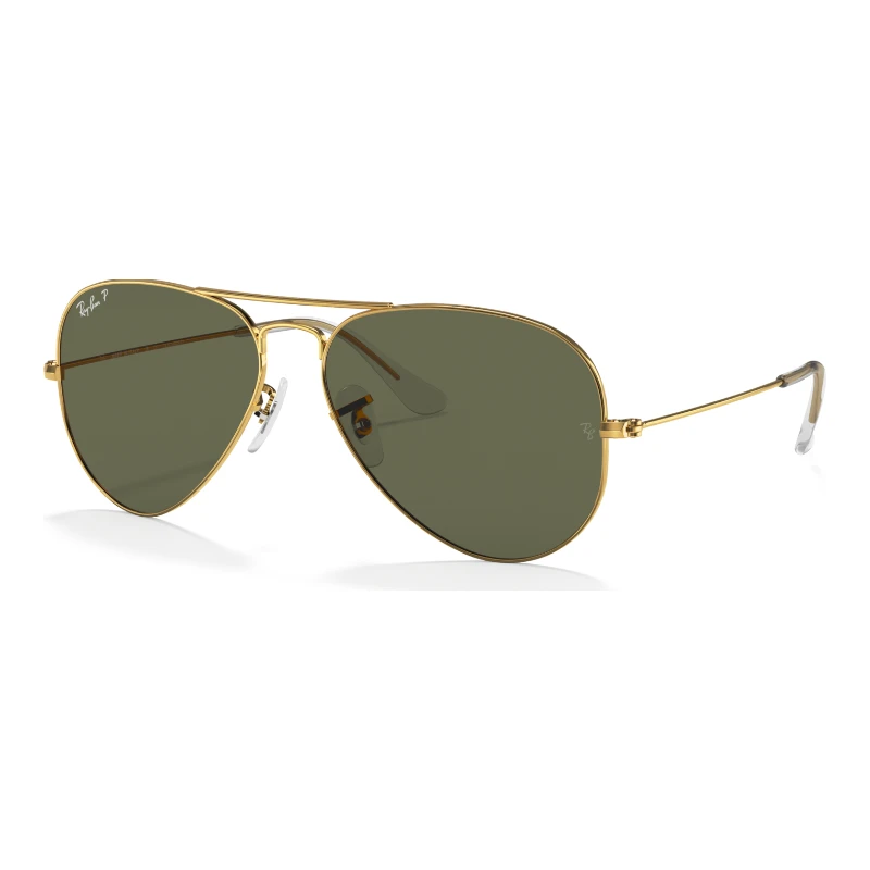 Ray-Ban RB3025 Aviator 001/58 or 58 – lunettes de soleil – vue de trois-quarts