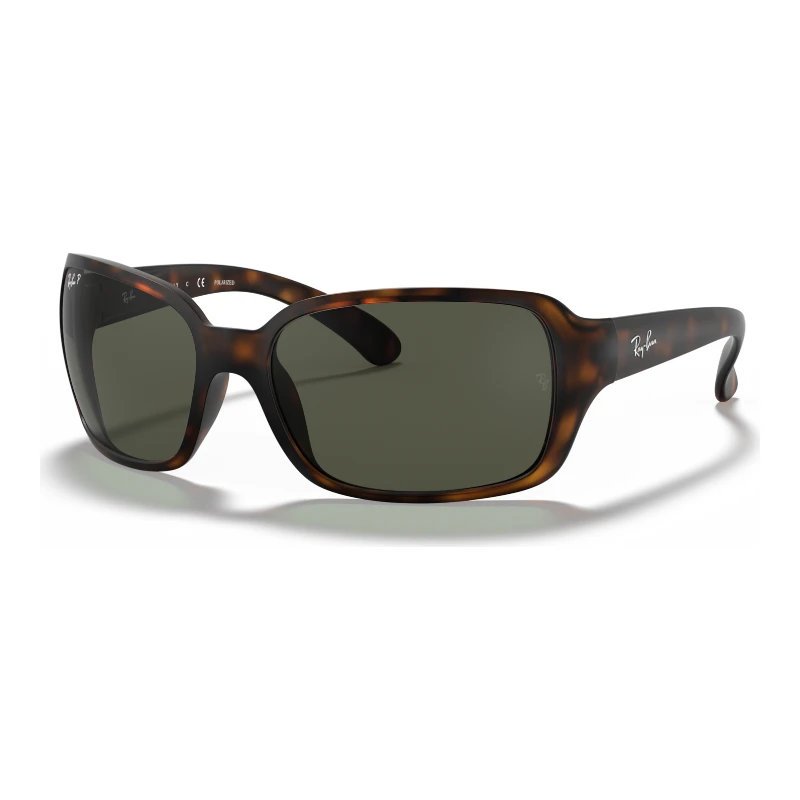 Ray-Ban RB4068 894/58 havane 60 – lunettes de soleil – vue de trois-quarts