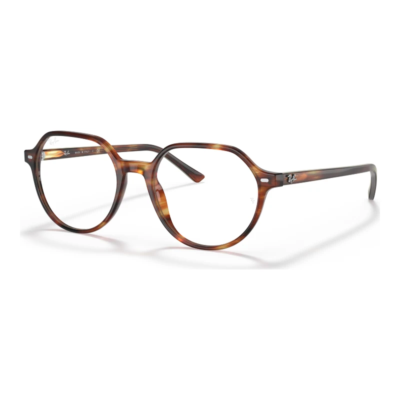 Ray-Ban RX5395 2144 49 – lunettes de vue rondes – vue de trois-quarts