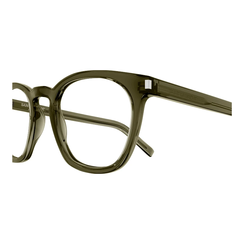 Saint Laurent SL 28 O 003 vert 50 – lunettes de vue – vue de profil
