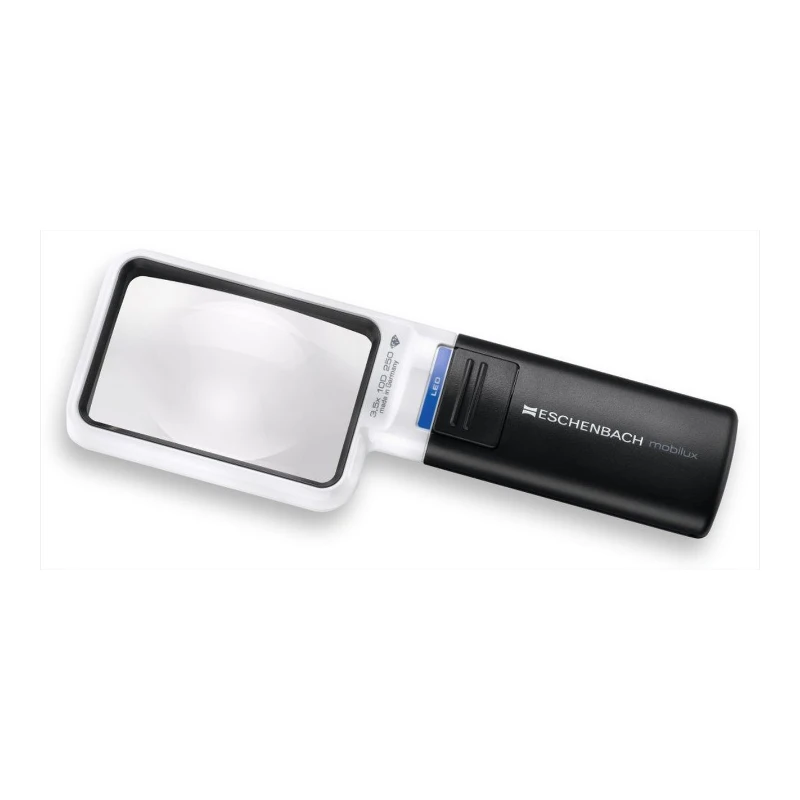 Loupe éclairante Eschenbach Mobilux LED 3,5x | 15113 – vue de trois-quarts