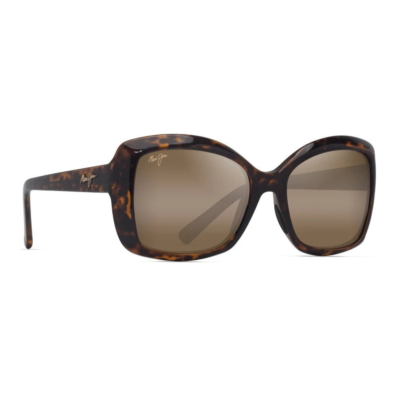 Maui Jim Orchid MJ0735S-010 – Solaire femme écaille – vue de trois-quarts