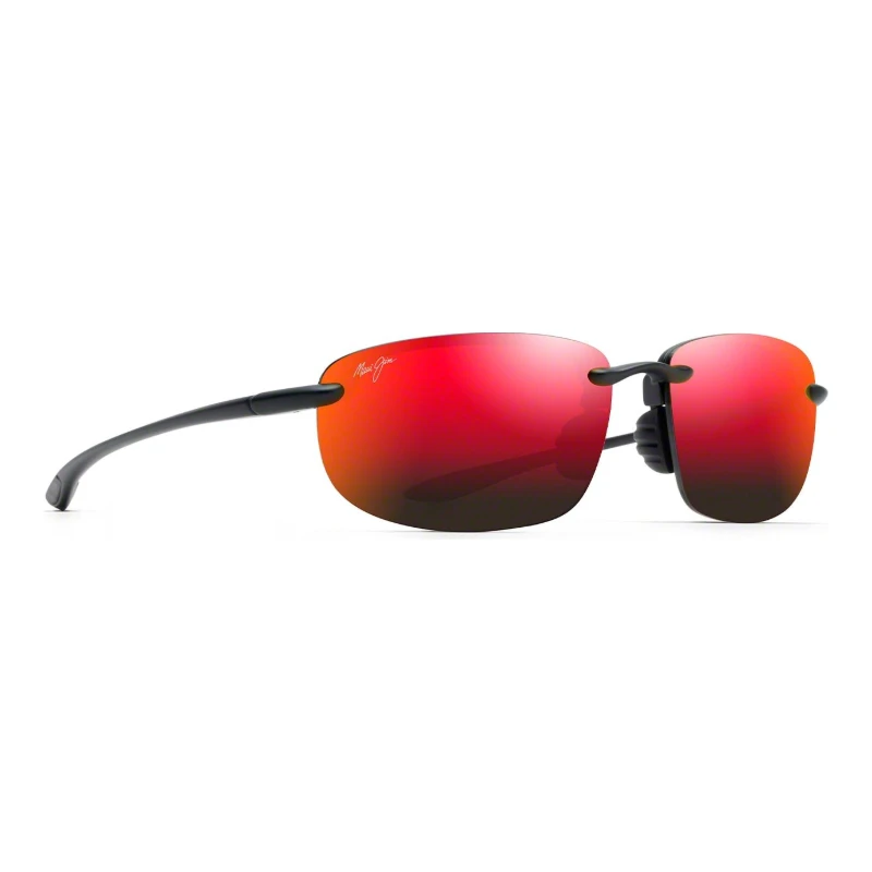 Maui Jim Hookipa Asian Fit MJ0407SA-002 – Verres Hawaii Lava – vue de trois-quarts