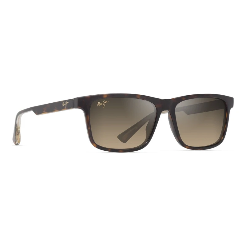 Maui Jim Okina MJ0587S-002 – Solaire homme rectangulaire – vue de trois-quarts