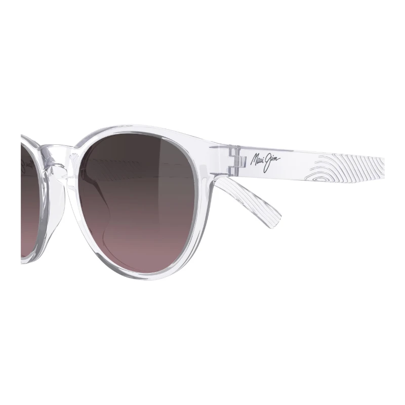 Maui Jim Lawena MJ0364S-003 – Ronde cristal Maui Rose – vue de profil