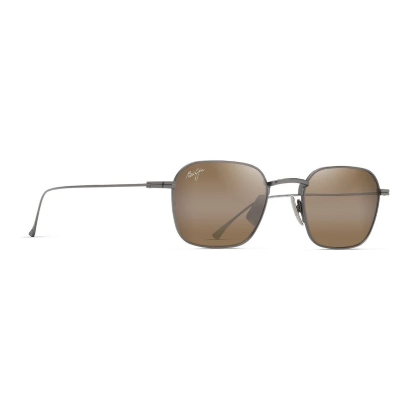 Maui Jim Mekala MJ0690S-002 – Solaire titane ruthénium – vue de trois-quarts