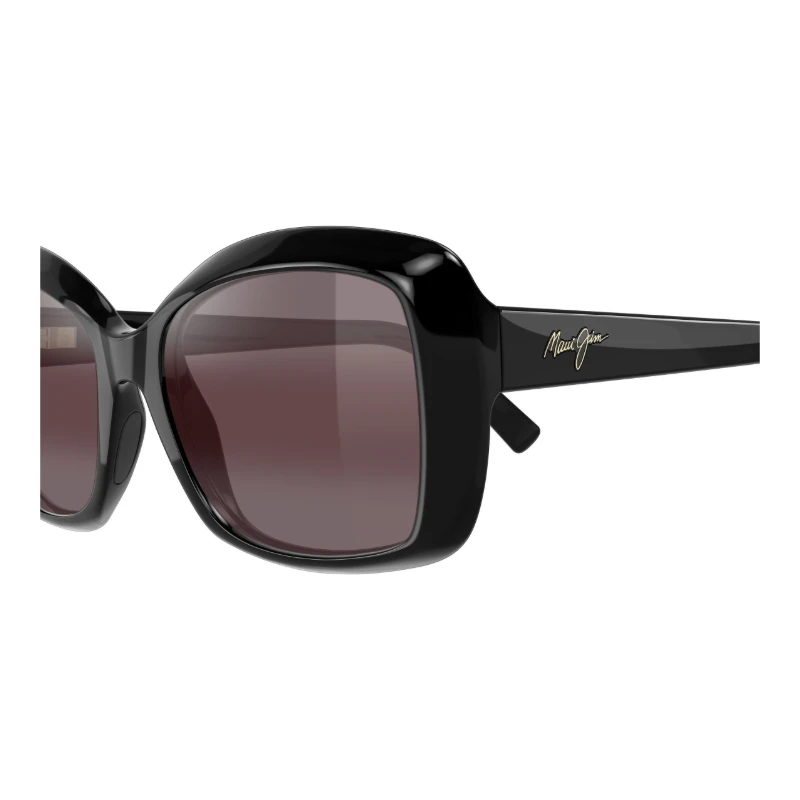 Maui Jim Orchid MJ0735S-018 – Solaire femme noire Maui Rose – vue de profil