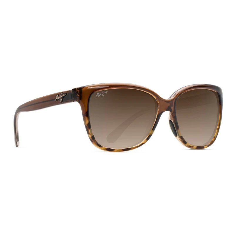 Maui Jim Starfish MJ0744S-002 – Solaire femme chocolat – vue de trois-quarts