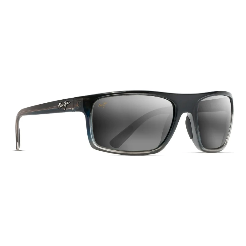 Maui Jim Byron Bay MJ0746S-002 – Solaire sport enveloppante – vue de trois-quarts