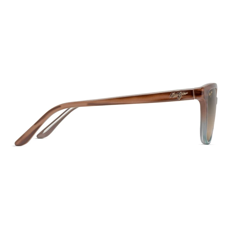Maui Jim Honi MJ0758S-002 – Œil de chat sable et bleu – vue de profil