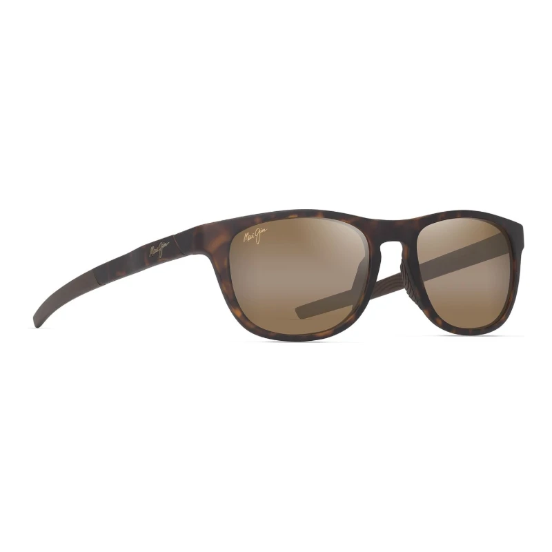 Maui Jim Melemele MJ0597S-002 – Solaire homme havane mat – vue de trois-quarts