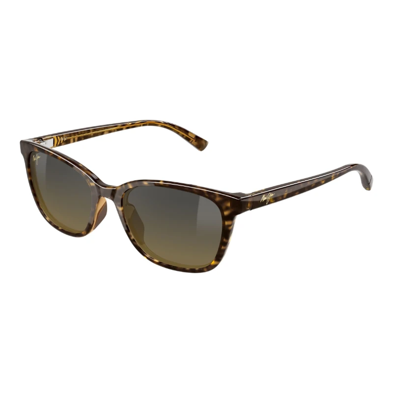 Maui Jim Kukaulani MJ0360S-002 – Œil de chat havane – vue de trois-quarts