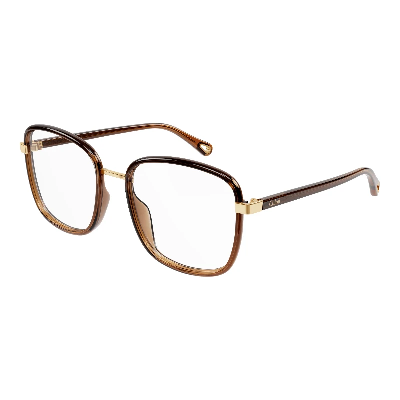Chloé Franky CH0034O 009 noir – lunettes de vue | Michils – vue de trois-quarts