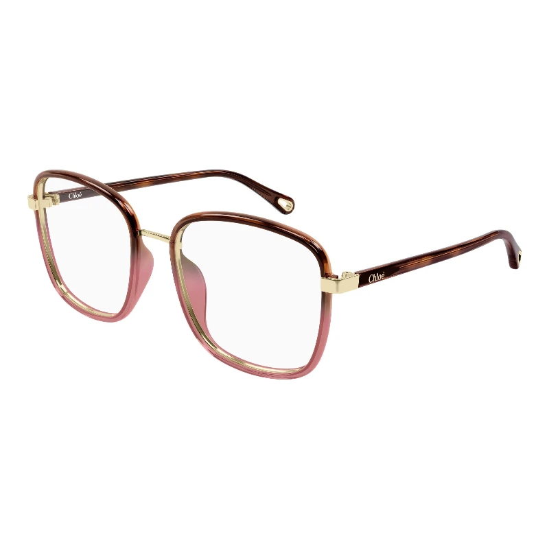 Chloé Franky CH0034O 026 écaille – lunettes de vue | Michils – vue de trois-quarts