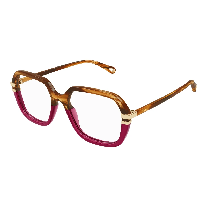 Chloé CH0205O 004 écaille – lunettes de vue femme | Michils – vue de trois-quarts