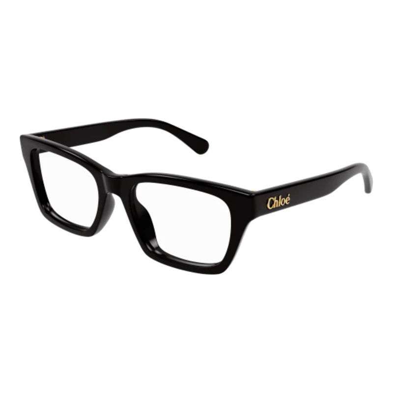 Chloé CH0242O 001 noir – lunettes de vue femme | Michils – vue de trois-quarts
