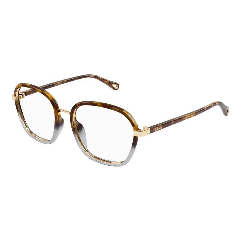 Chloé CH0309O 003 écaille gris – lunettes de vue | Michils – vue de trois-quarts