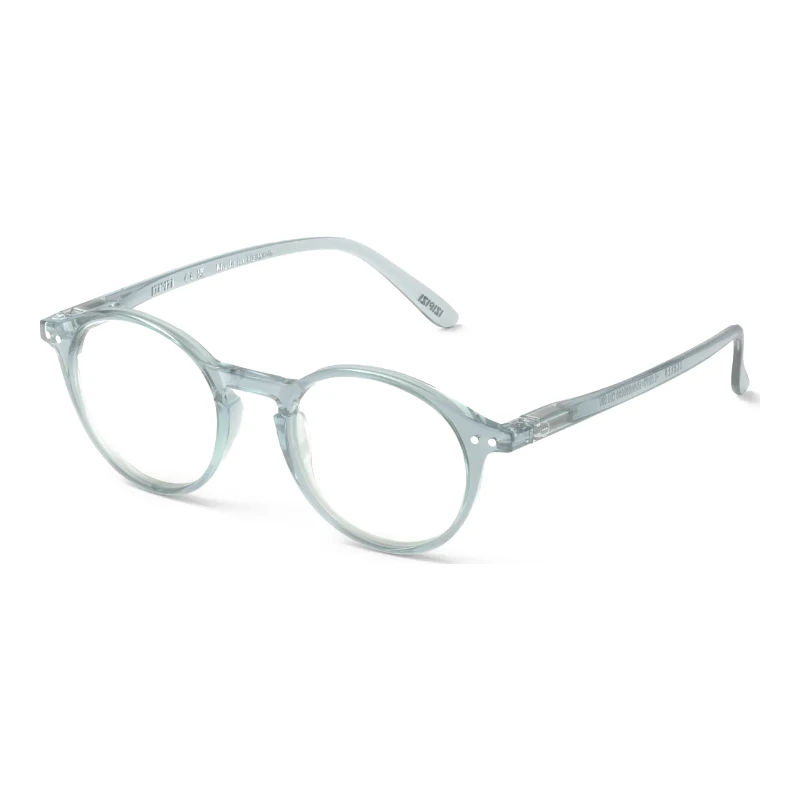 IZIPIZI #D Screen Frozen Blue – Lunettes anti-lumière bleue – vue de trois-quarts