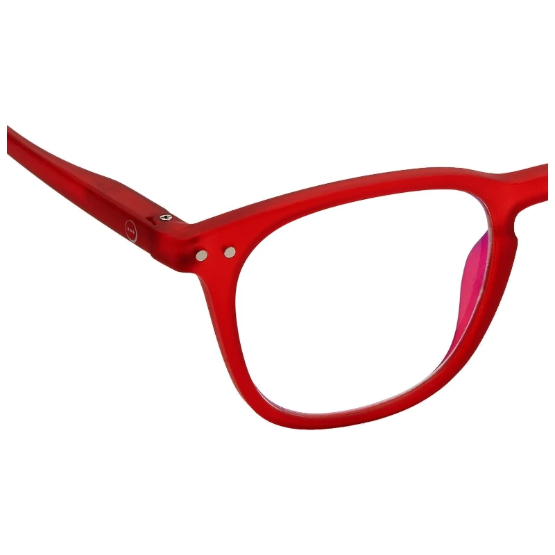 IZIPIZI Junior Screen #E Red Crystal – Lunettes écran – vue en détail