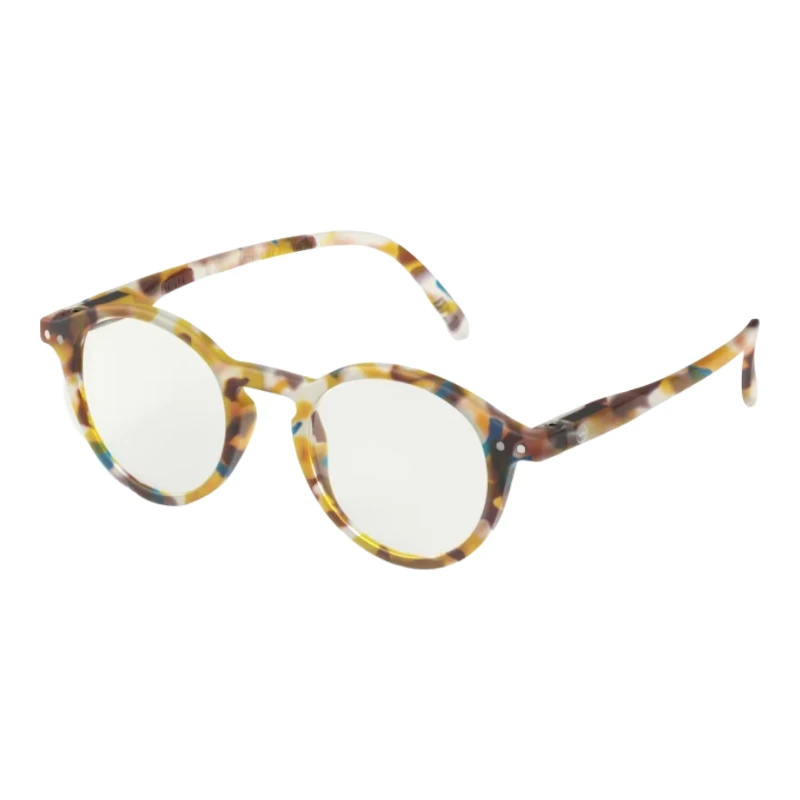 IZIPIZI Junior Screen #D Blue Tortoise – Lunettes écran – vue de trois-quarts