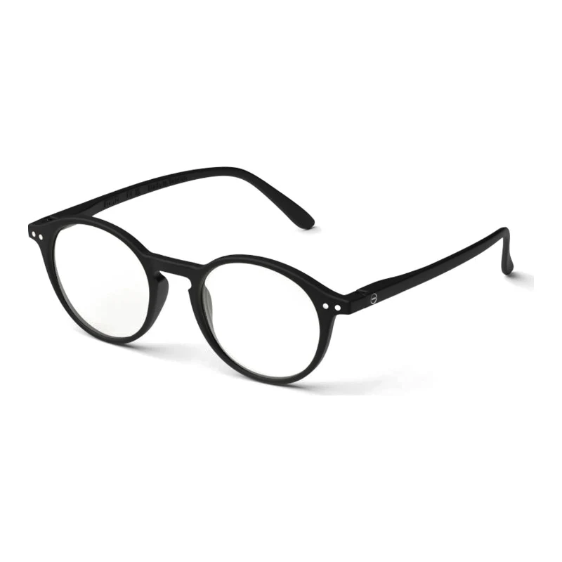 Lunettes de lecture anti-lumière bleue IZIPIZI #D Black – vue de trois-quarts