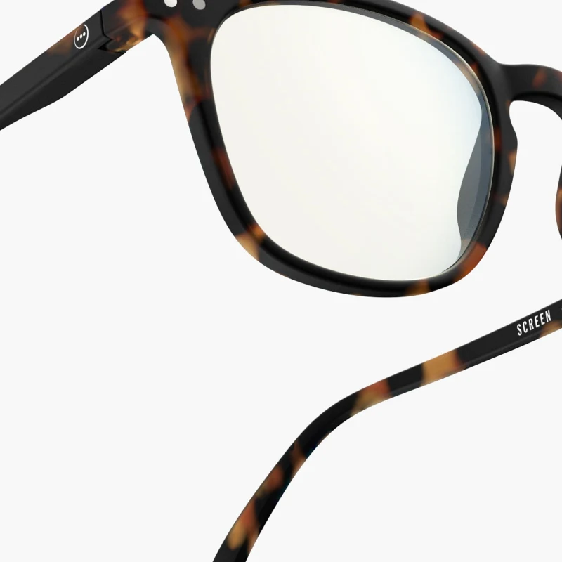Lunettes de lecture anti-lumière bleue IZIPIZI #E Tortoise – vue en détail