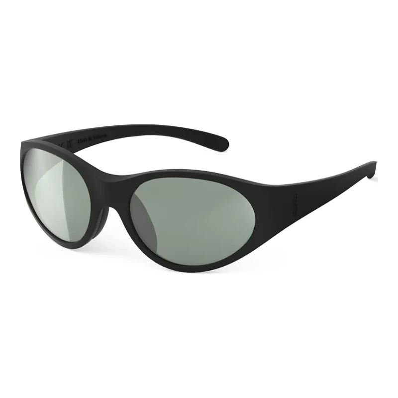 IZIPIZI Horizon Black – Solaires sport polarisées – vue de trois-quarts