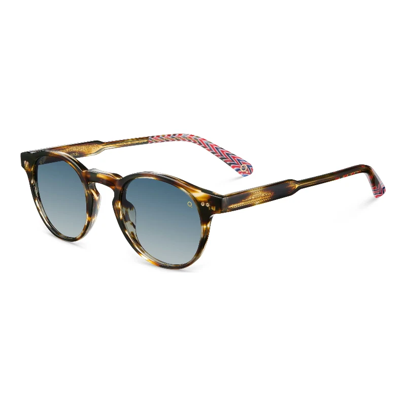 Etnia Mission District II HVBL 47 – lunettes de soleil mixte – vue de trois-quarts