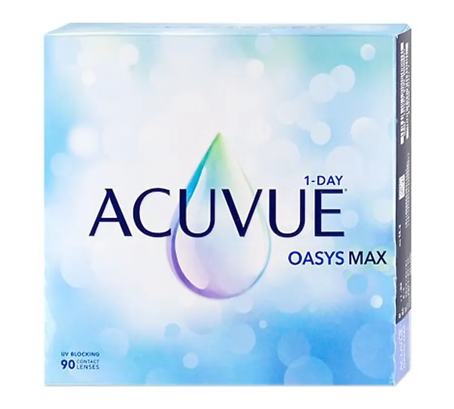 Acuvue Oasys MAX 1-Day 90 lentilles