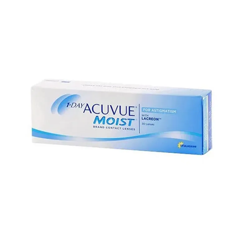 Acuvue Moist 1-Day for Astigmatism 30 lentilles