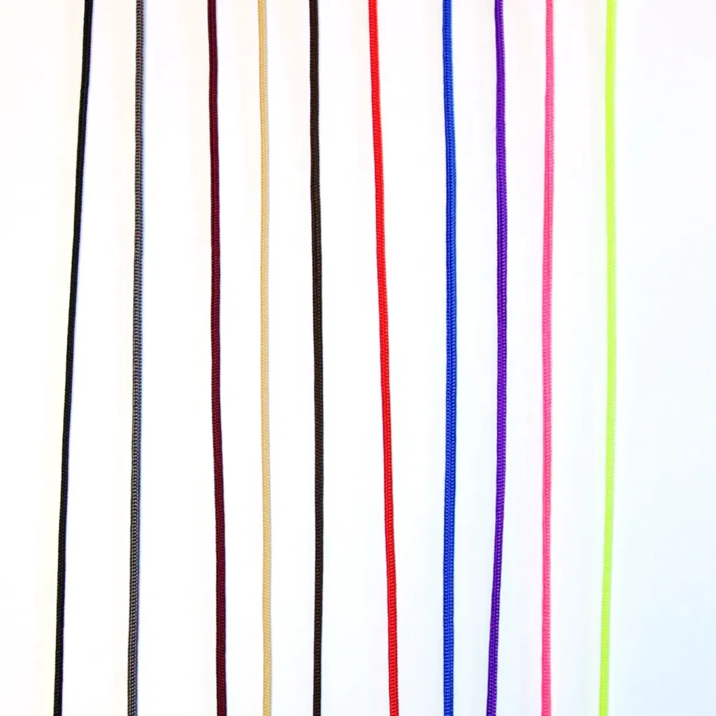 Cordons nylons colorés pour lunettes