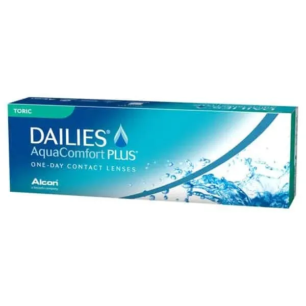 Dailies Aqua Comfort Plus-for Astigmatism 30 lentilles Toric