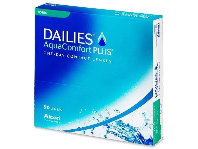 Dailies Aqua Comfort Plus-for Astigmatism 90 lenses