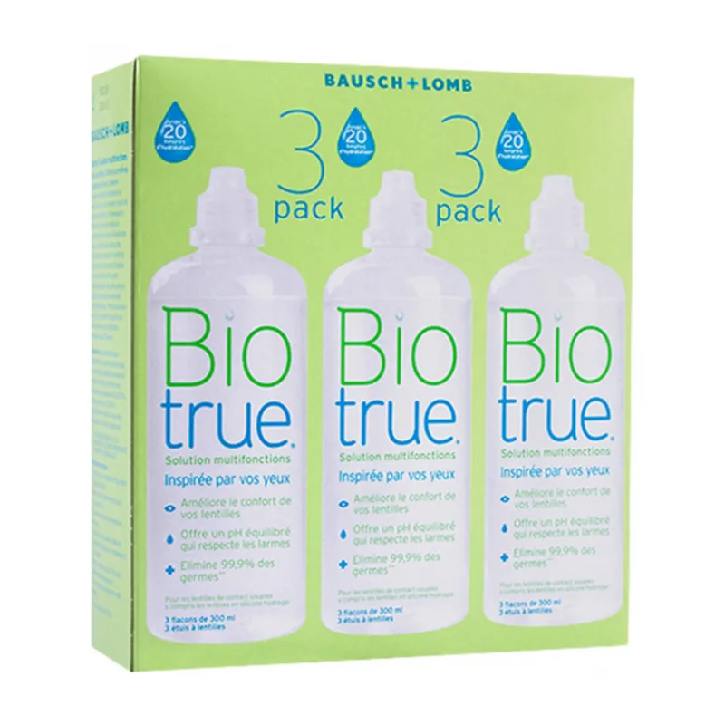[21281] Biotrue 3X300 ml Baush + Lomb