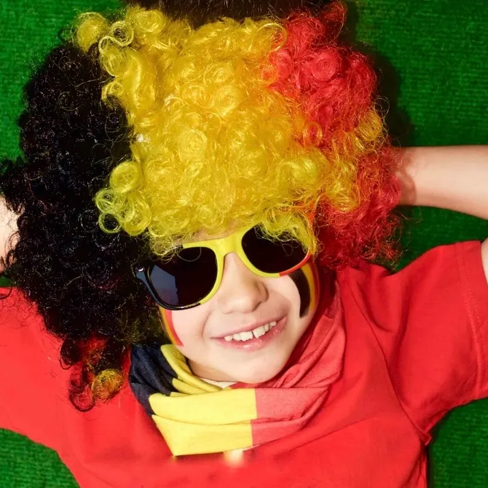 Red Devils Supporter Glasses Children