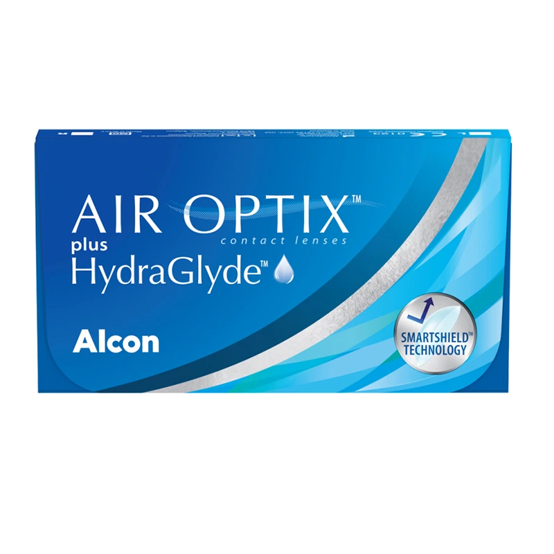 Air Optix Plus HydraGlyde Alcon 6 Pack