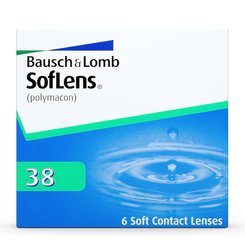 SofLens 38 – 6 lentilles mensuelles