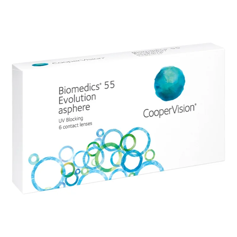 Biomedics 55 Evolution - 6 lentilles CooperVision