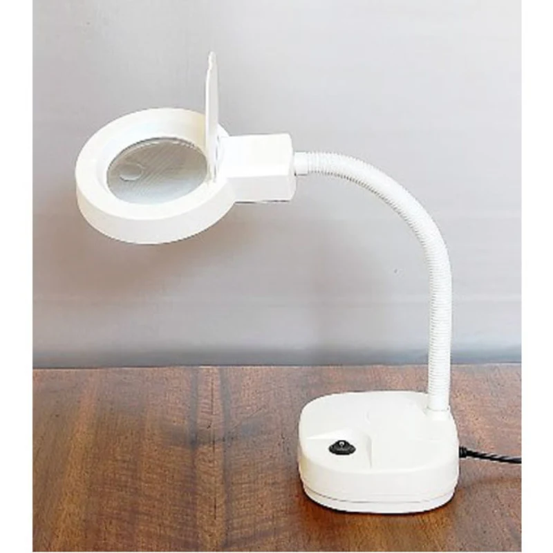 Lampe loupe de table LED ZD-122 Prinz – 3x / 8x, Ø 90 mm