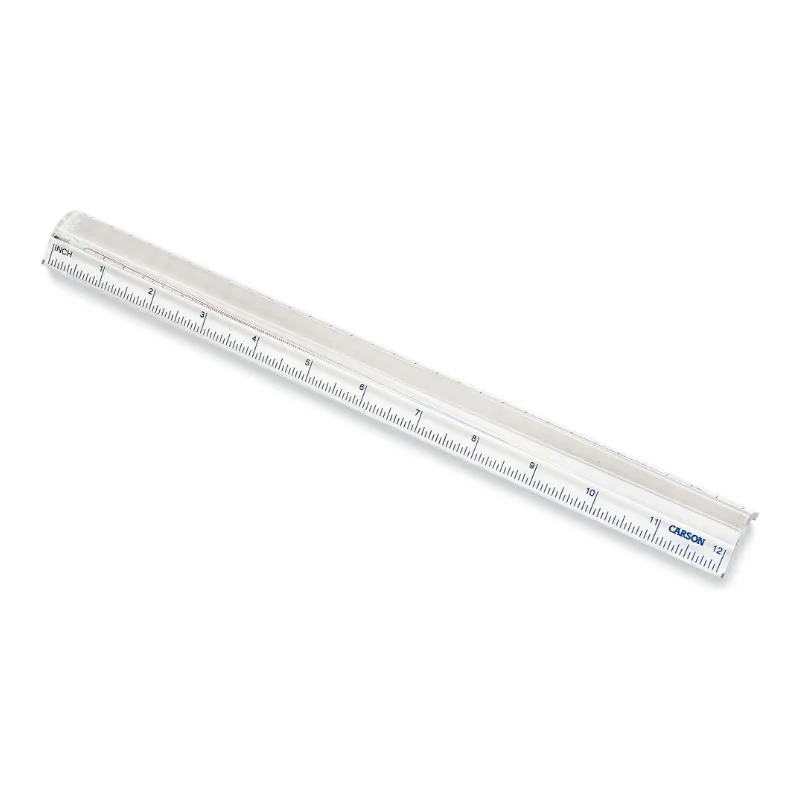 Carson MagniRule MR-20 – Loupe règle 1,5x de 30 cm