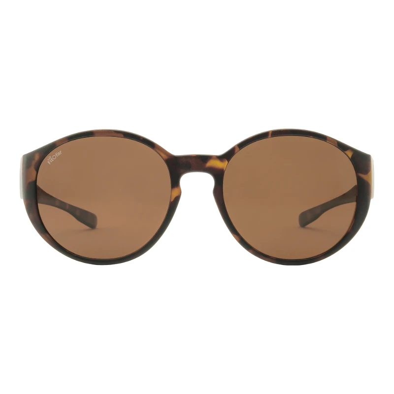 Sur-lunettes VZ-0039B havane – verres polarisés bruns